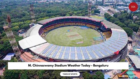 m. chinnaswamy stadium weather|M Chinnaswamy Stadium India, 14 days Weather forecast, Radar .